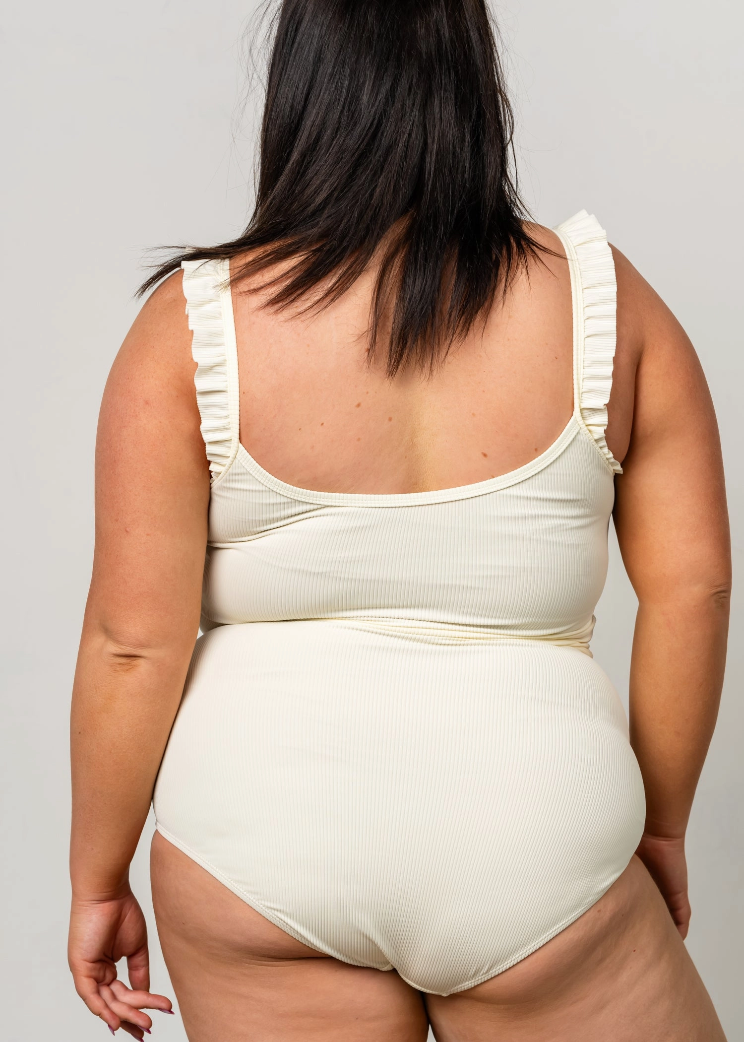 Ribbed Ivory | Bow Bottoms