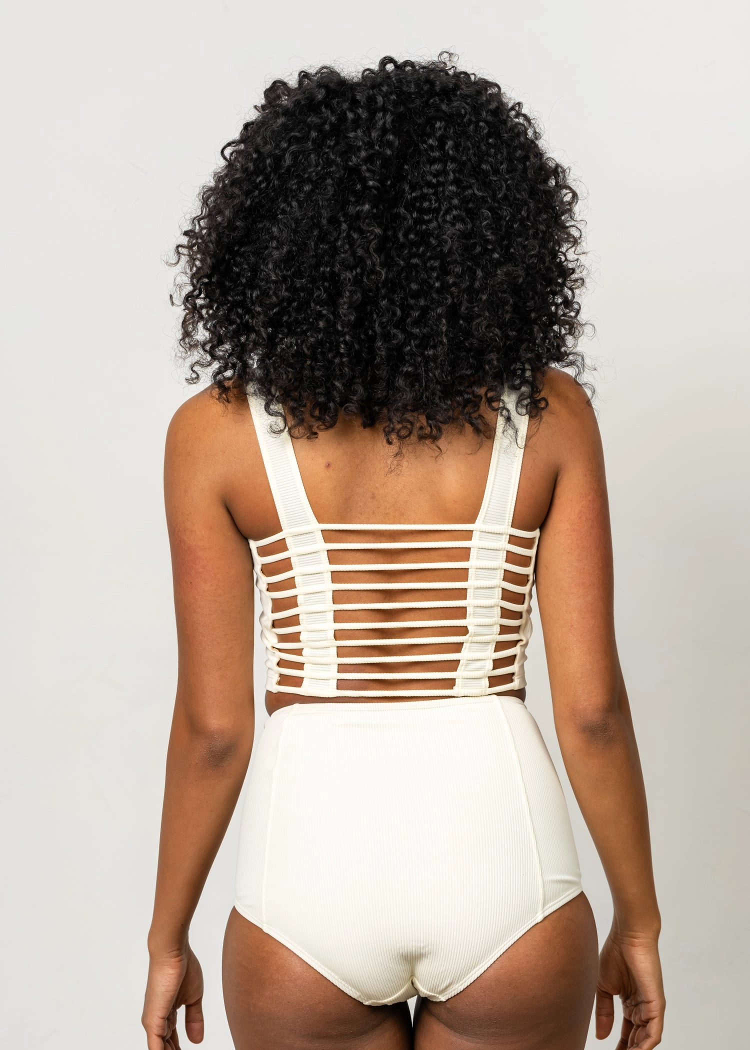 Ribbed Ivory | Original Latter-Back Top