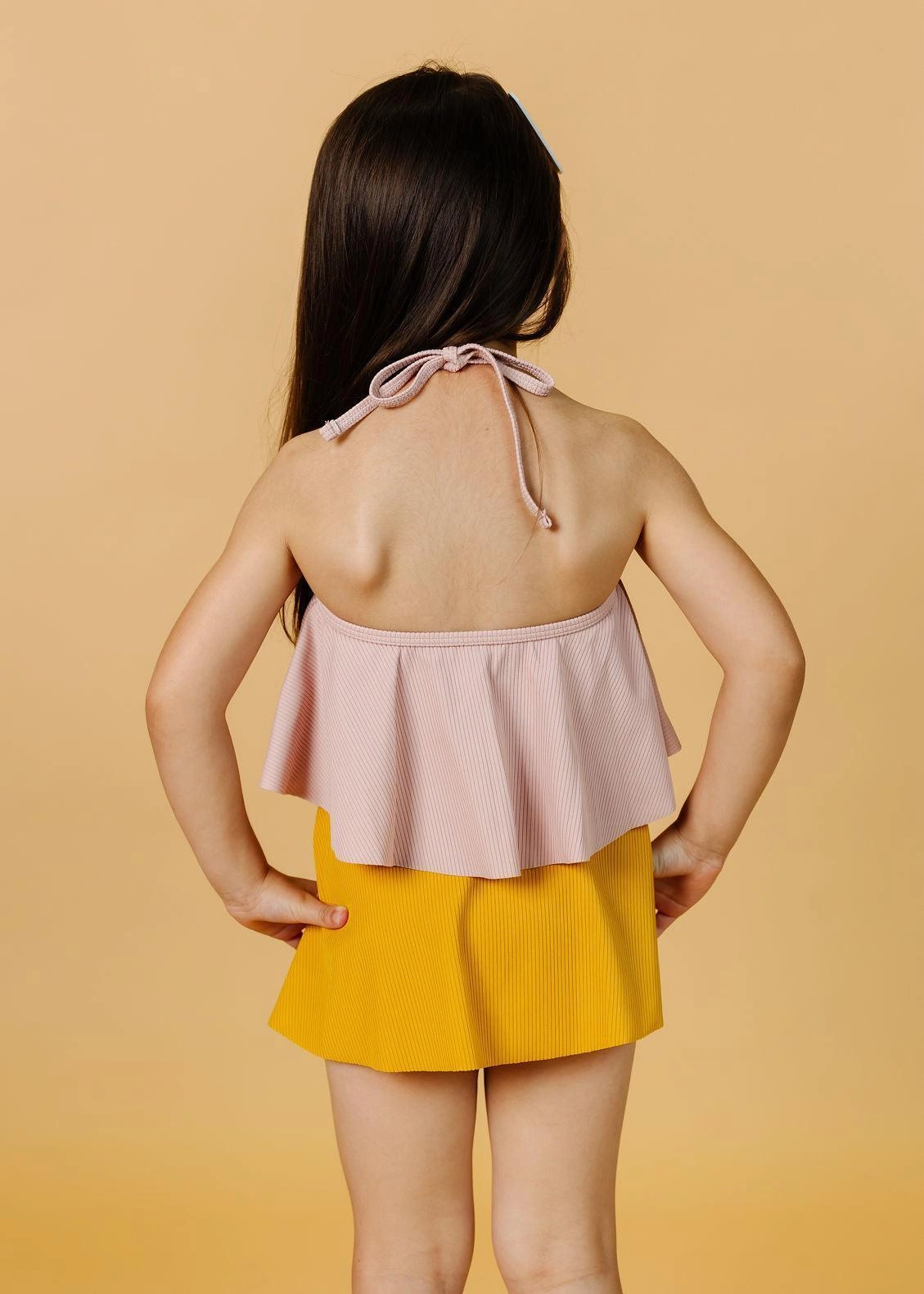 Ribbed Light Mauve | Mini Swing Top
