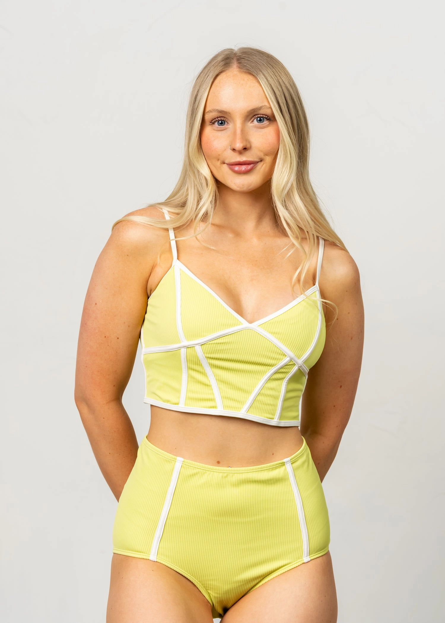 Ribbed Limelight | Lined Up Bottoms