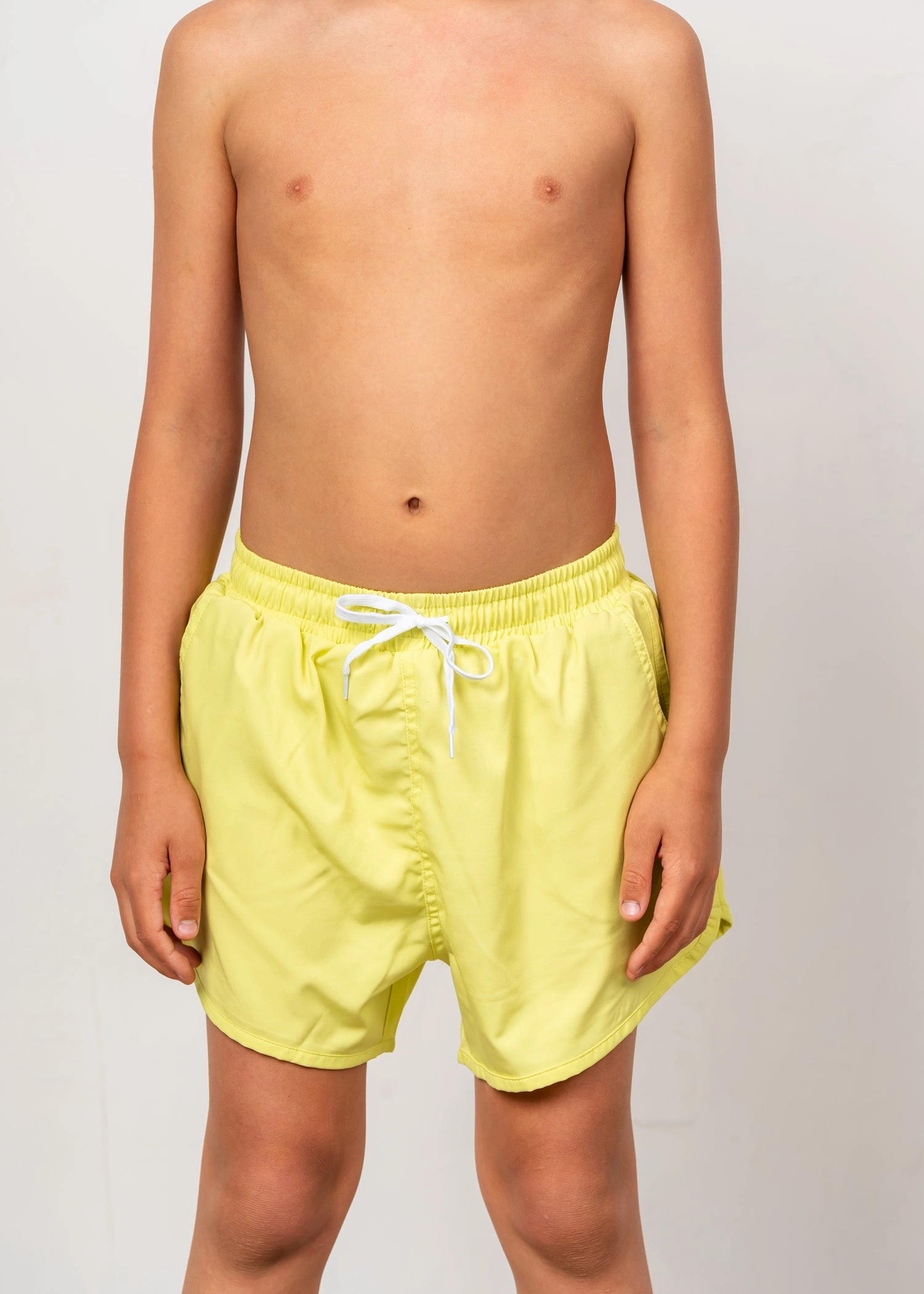 Ribbed Limelight | Youth Retro Shorties