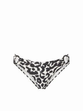 Ring Trim Bottom Mia Leopard fashionable beach swimwear, modern womens bikinis