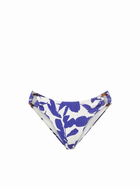 Ring Trim Bottom Moraea Garden Texture fashionable beach swimwear, modern womens bikinis