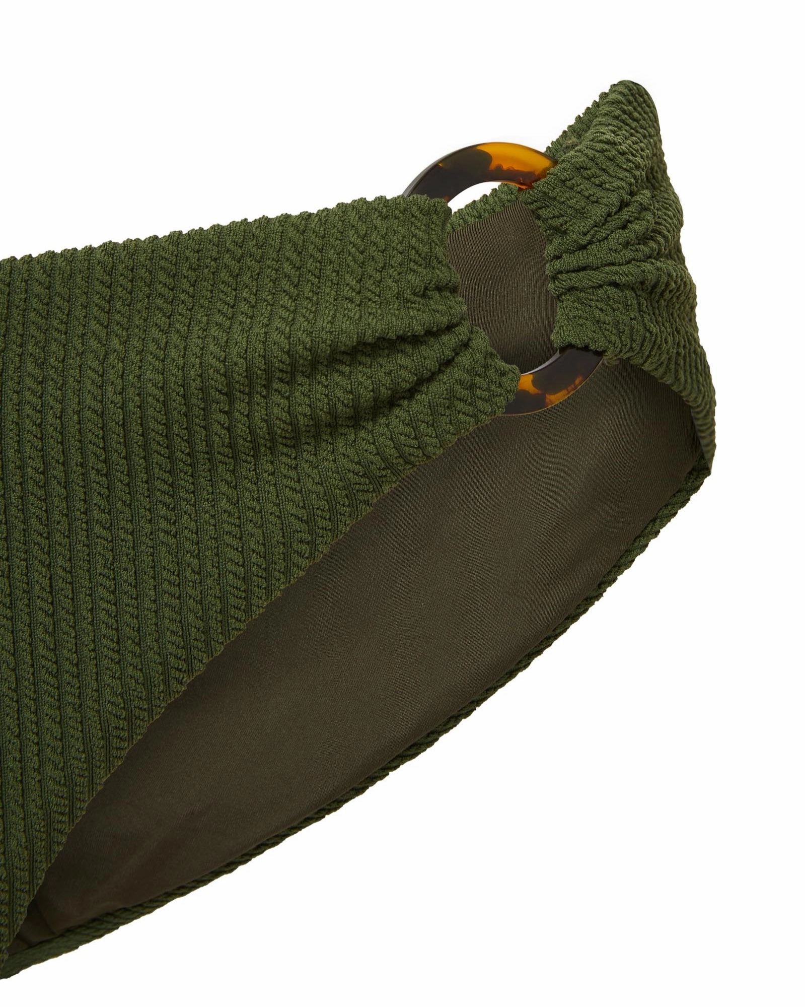Ring Trim Bottom Olive Texture