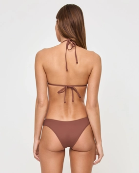 Rocky Bikini Bottom - Cafe ruched bikini bottoms, hipster swimwear bottoms