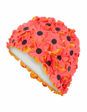 Rubber All Over Flower Swim Cap fashy swimwear collection, fashy thermal swimwear