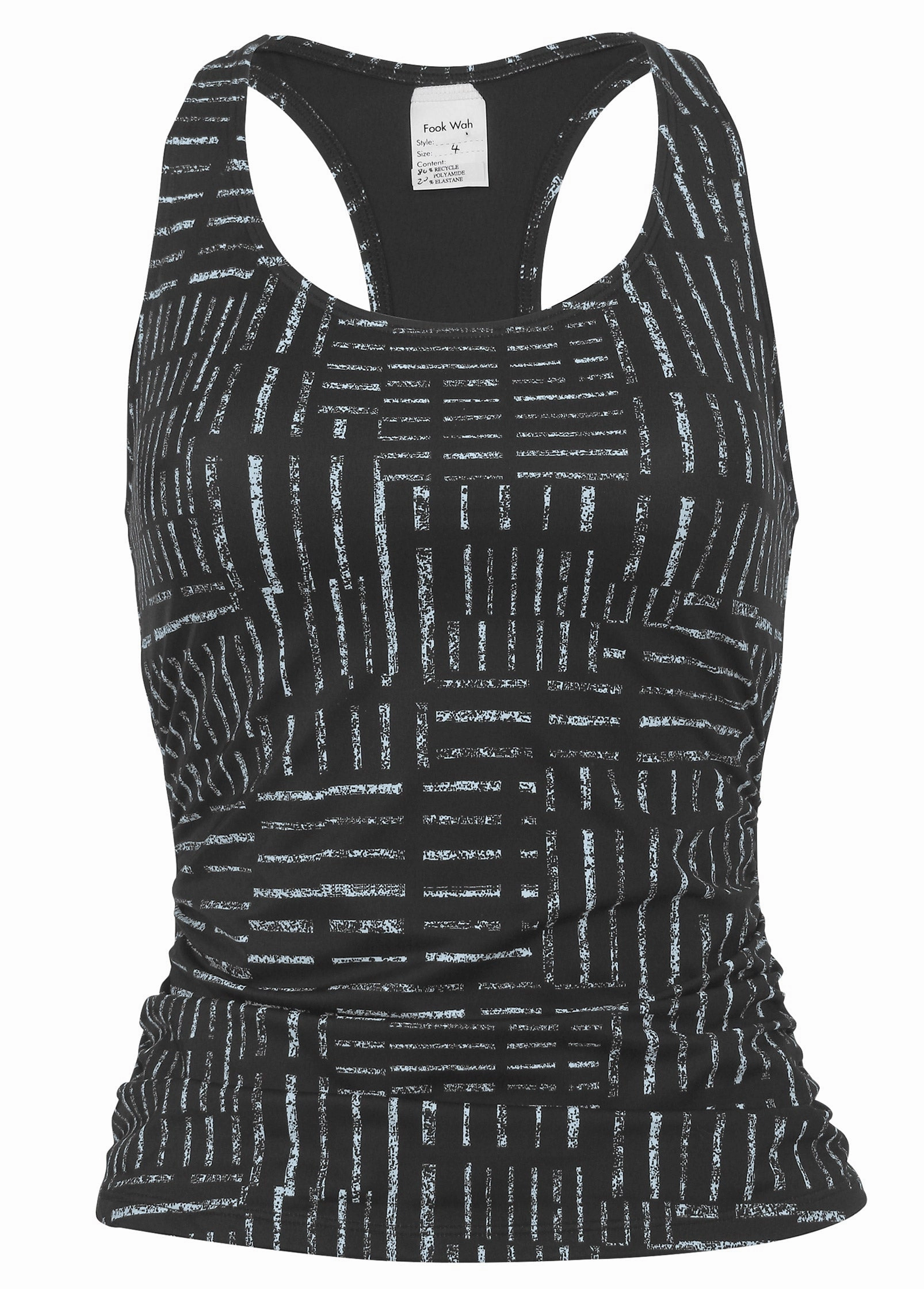 Ruched Racer Back Tankini - Off The Grid