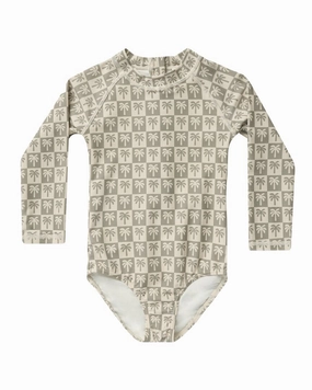 Rylee   Cru Collective Delphine Rash Guard One-Piece cute swimsuits for teen girls, modest teen swimwear