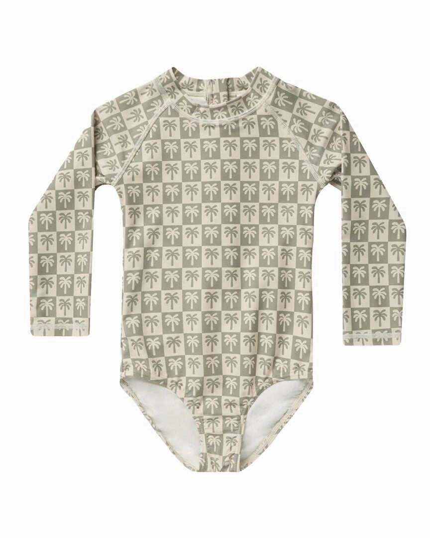Rylee   Cru Collective Delphine Rash Guard One-Piece
