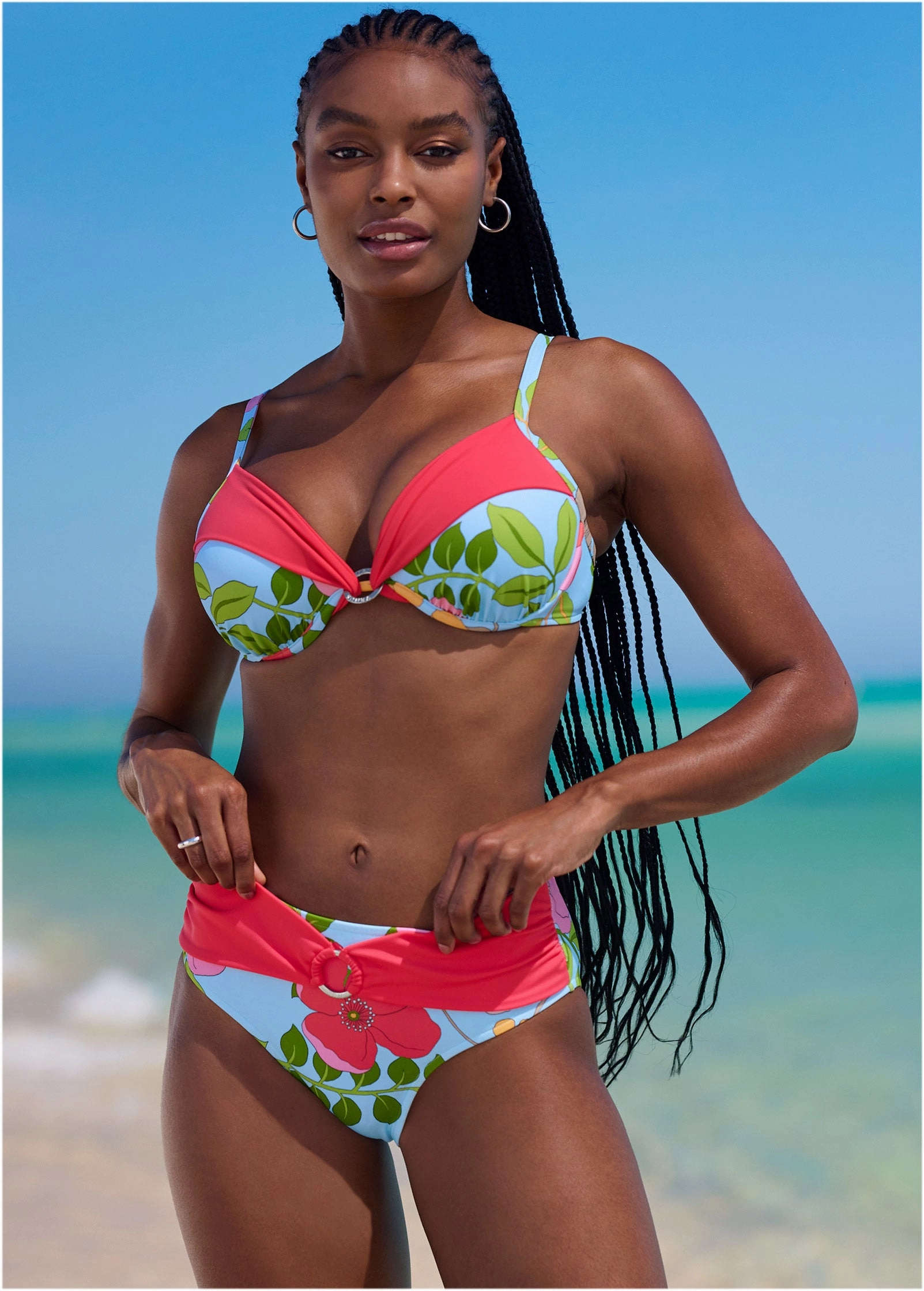 Sally Moderate Bottom - Soft Meadow modest swim bottoms women, comfortable bikini bottoms