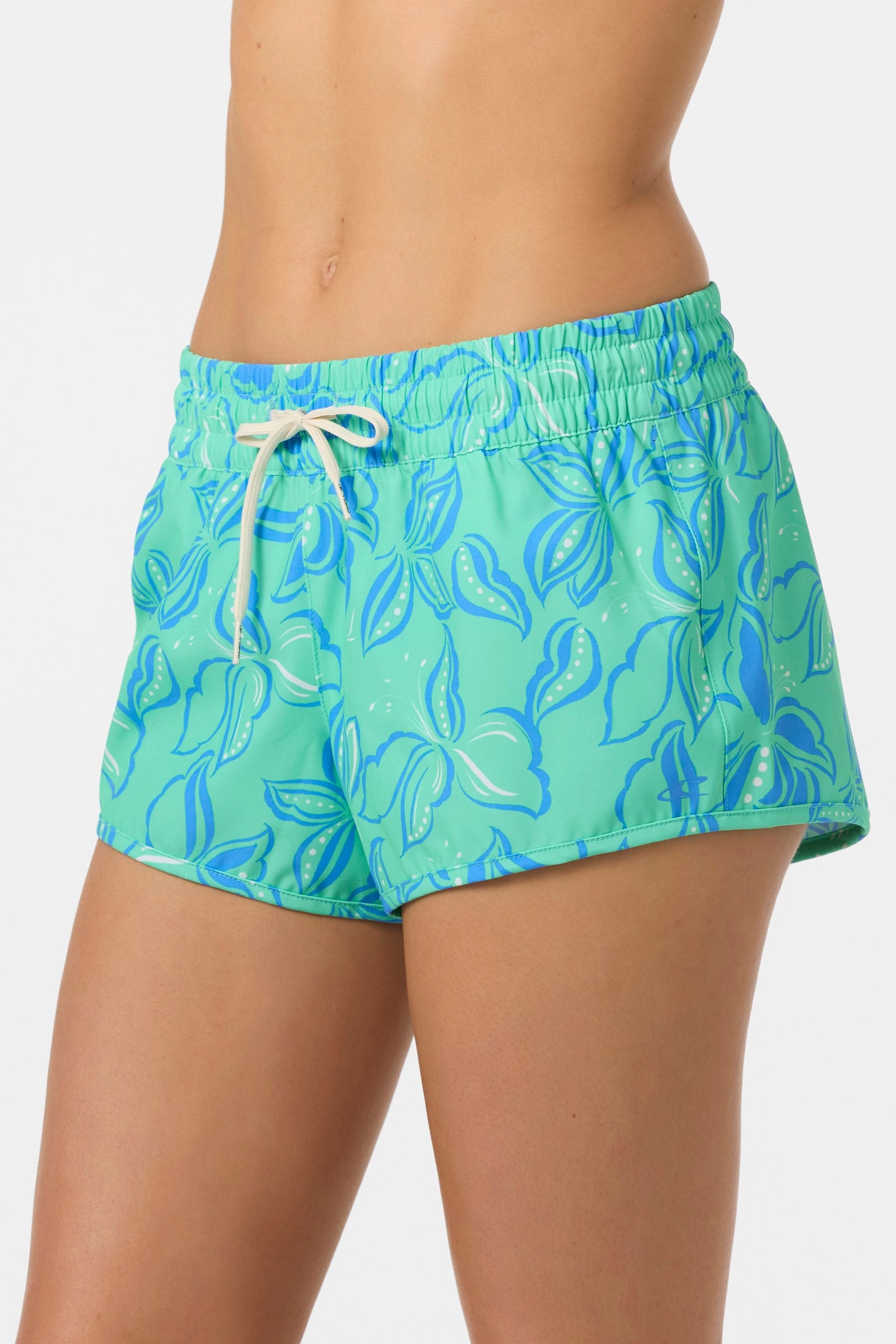SALTWATER ESSENTIALS BALBOA PRINTED 2" ELASTIC BOARDSHORTS