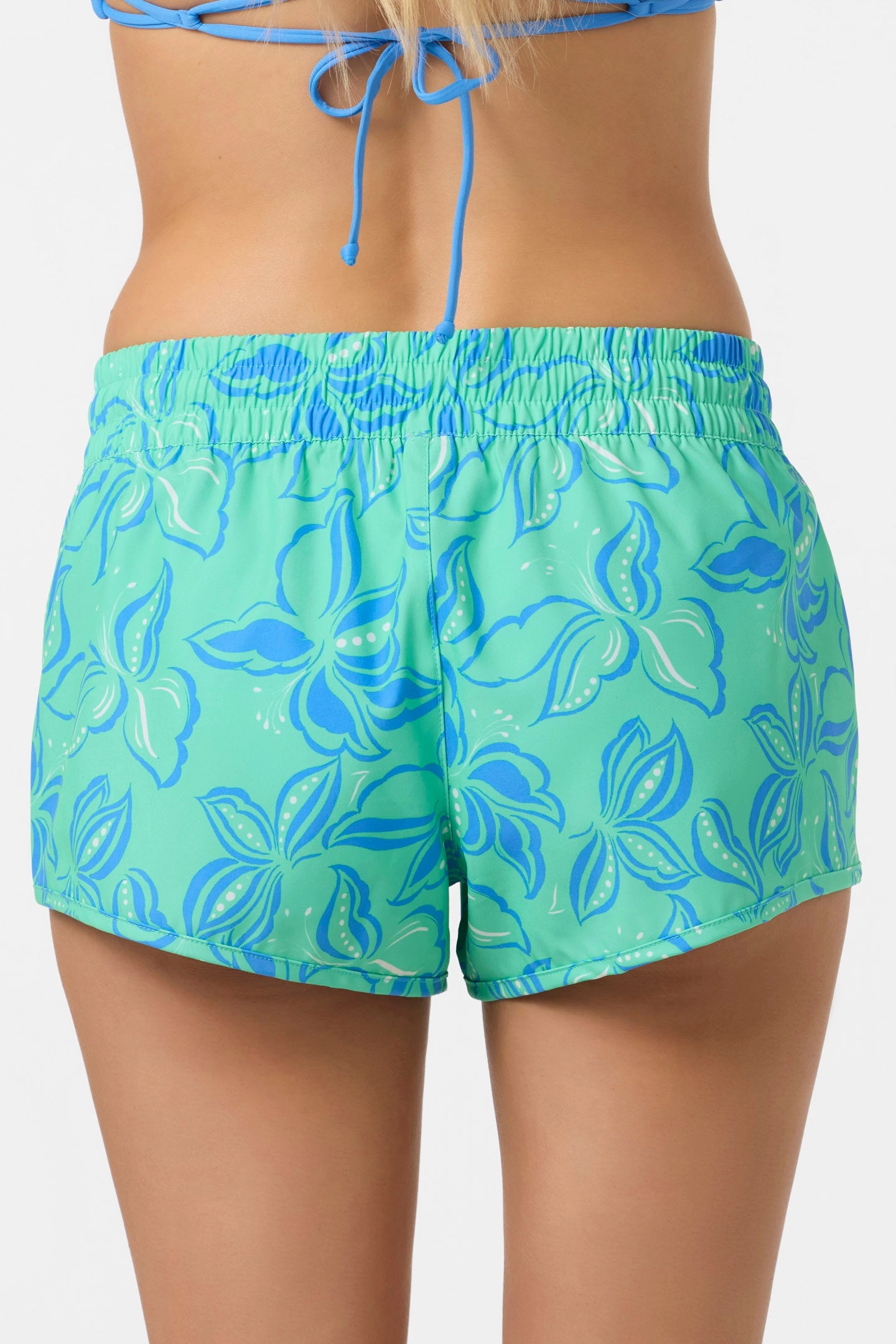 SALTWATER ESSENTIALS BALBOA PRINTED 2" ELASTIC BOARDSHORTS