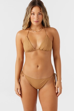 SALTWATER SOLIDS VENICE TRIANGLE TOP classic women's swimwear, everyday swimwear for ladies