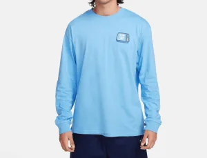 Sb Brainwash Skate Long Sleeve T-Shirt In University Blue