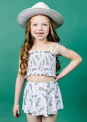 Sea-Haw | Mini Bandeau Top toddler girl swimwear, summer swimwear for girls