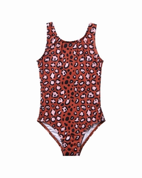 Seaesta Surf Calico Crab Hibiscus Swimsuit cute swimsuits for teen girls, modest teen swimwear