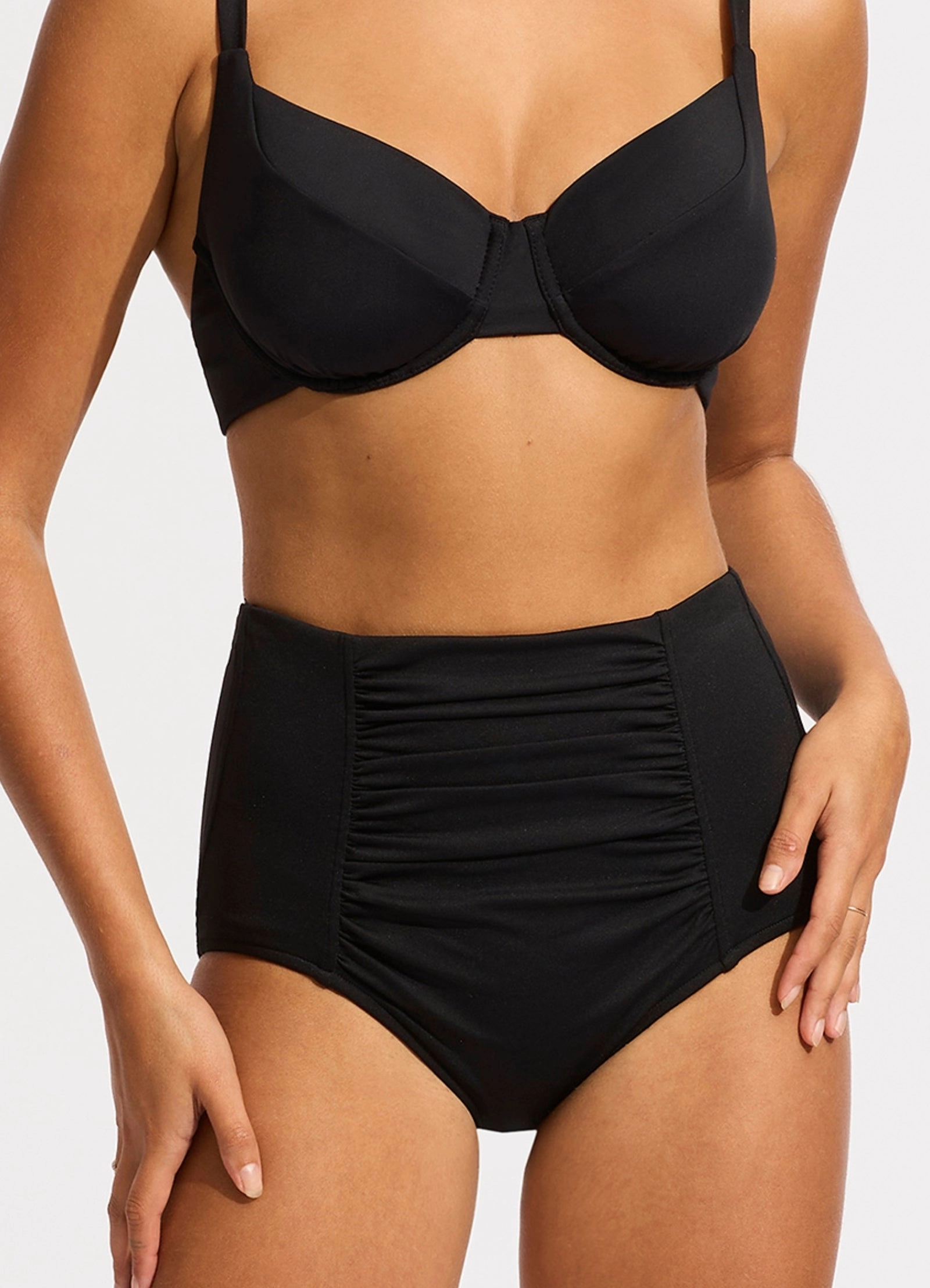 Seafolly Collective High Waisted Pant - Black