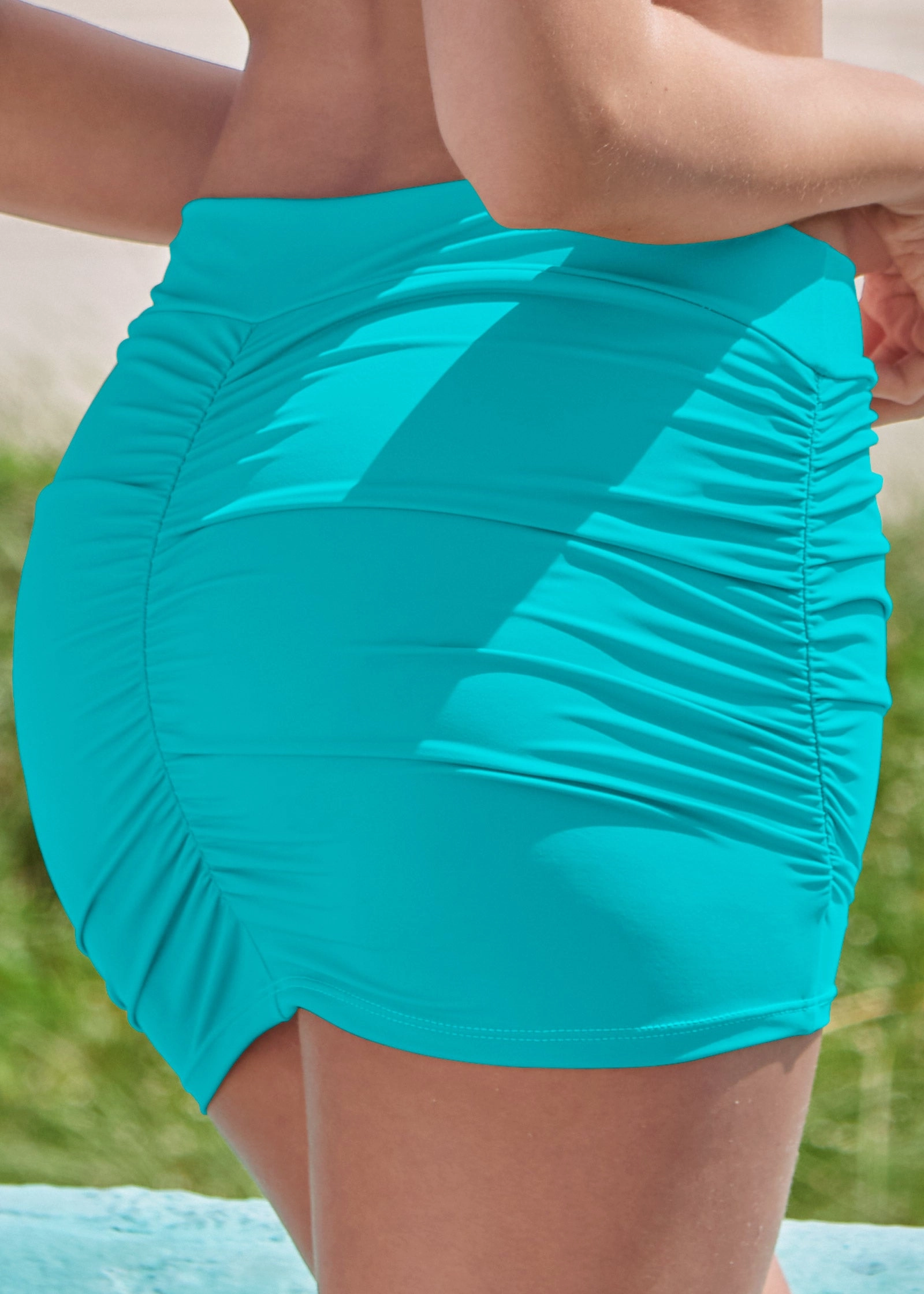 Sensational Swim Skirt - Aqua Reef