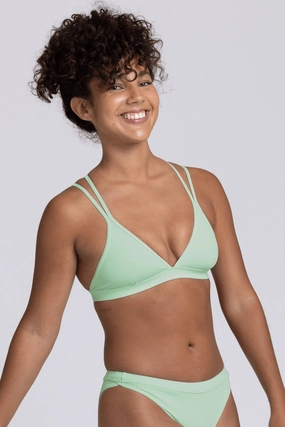 Shara Bikini Top - Mint inclusive swimwear styles, all season swimwear options