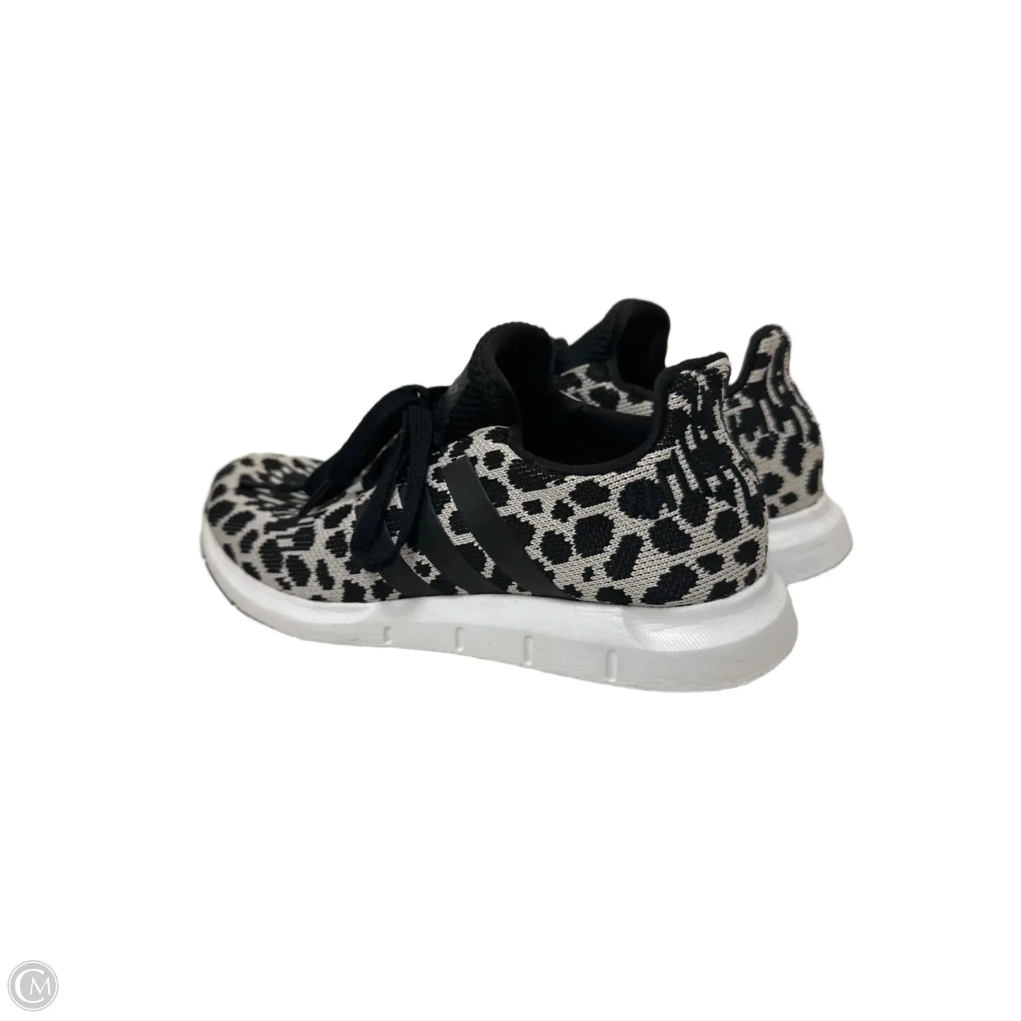 Shoes Athletic By Adidas In Black & Cream, Size: 6