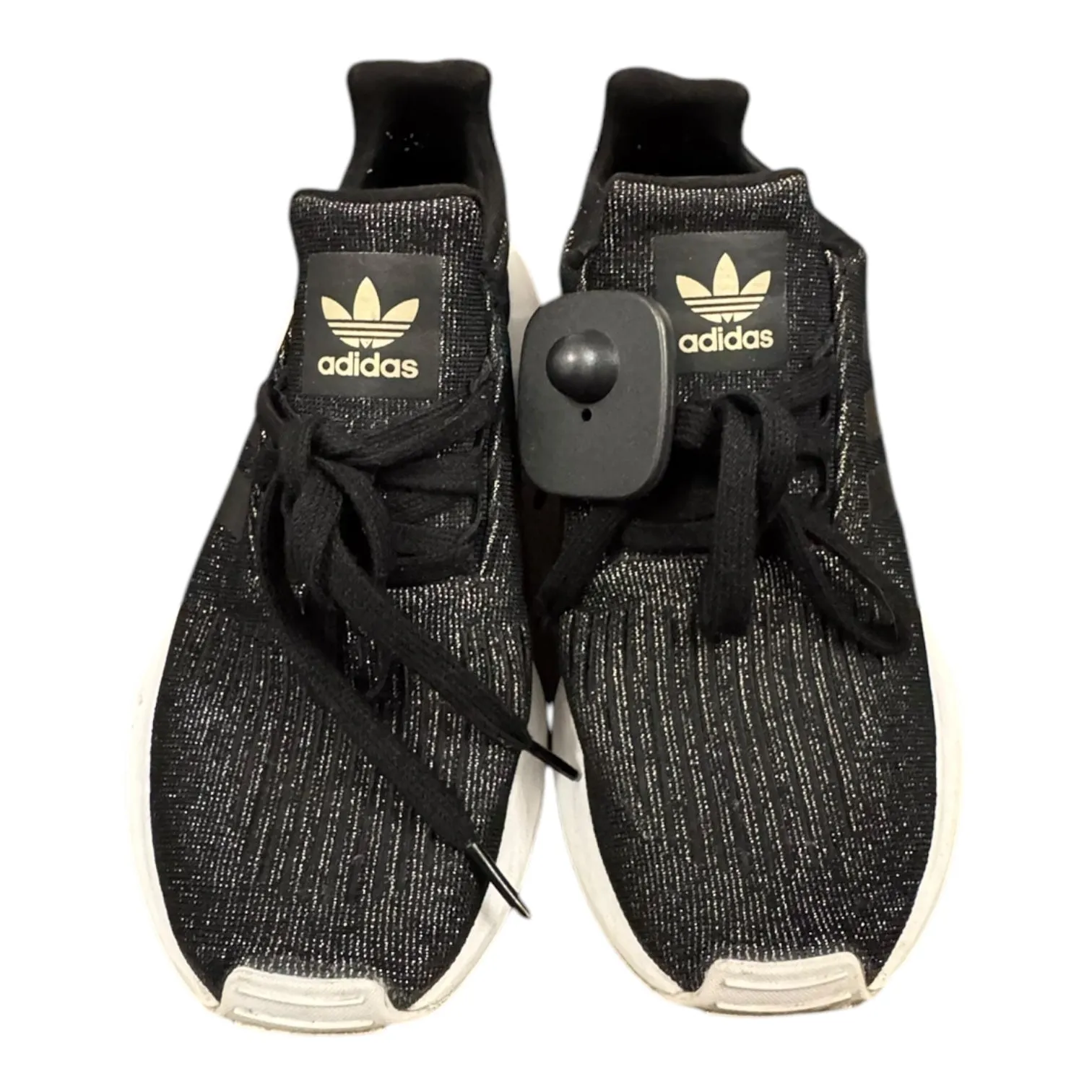 Shoes Athletic By Adidas In Black & Gold, Size:6 adidas