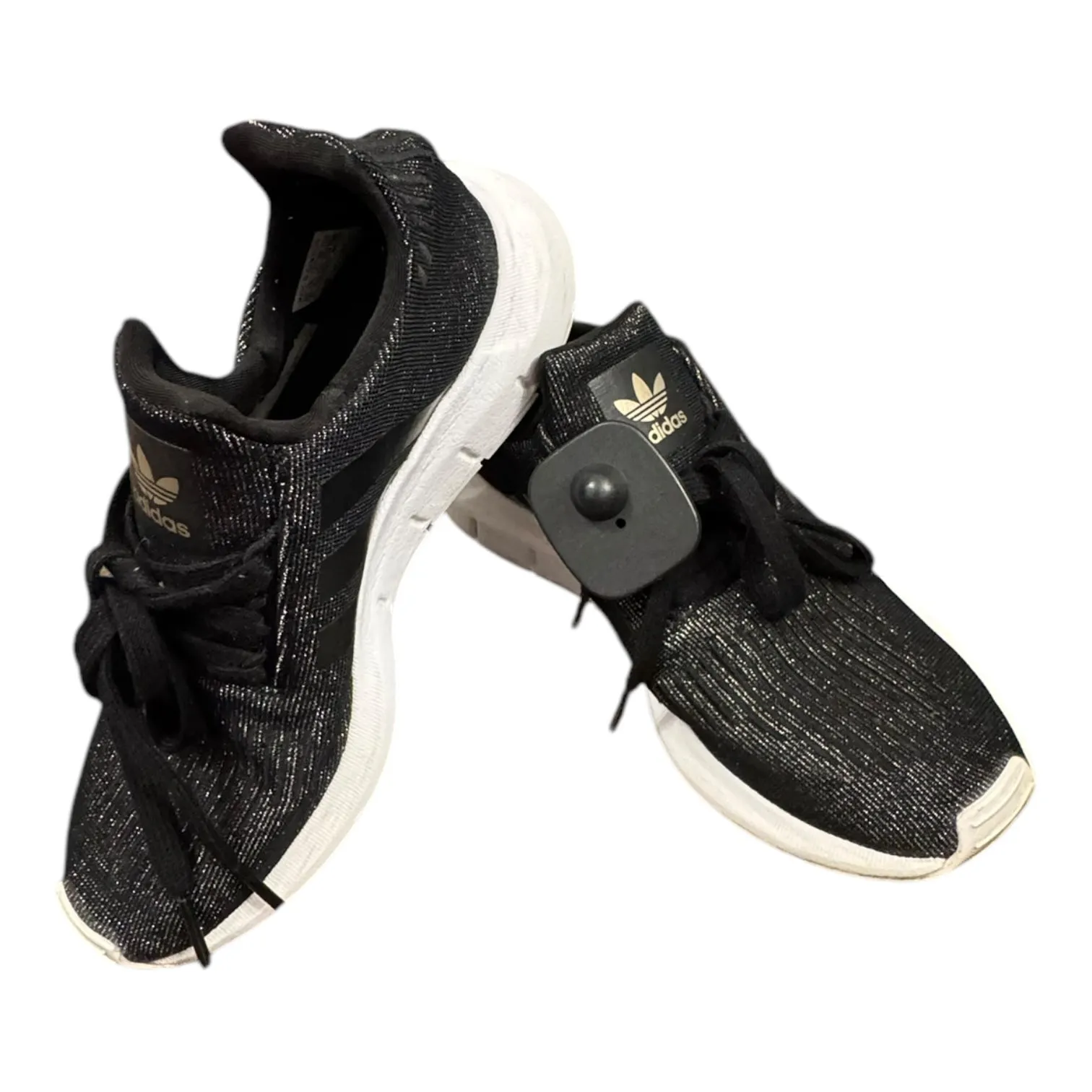 Shoes Athletic By Adidas In Black & Gold, Size:6 adidas
