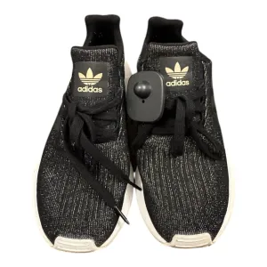 Shoes Athletic By Adidas In Black & Gold, Size:6 adidas