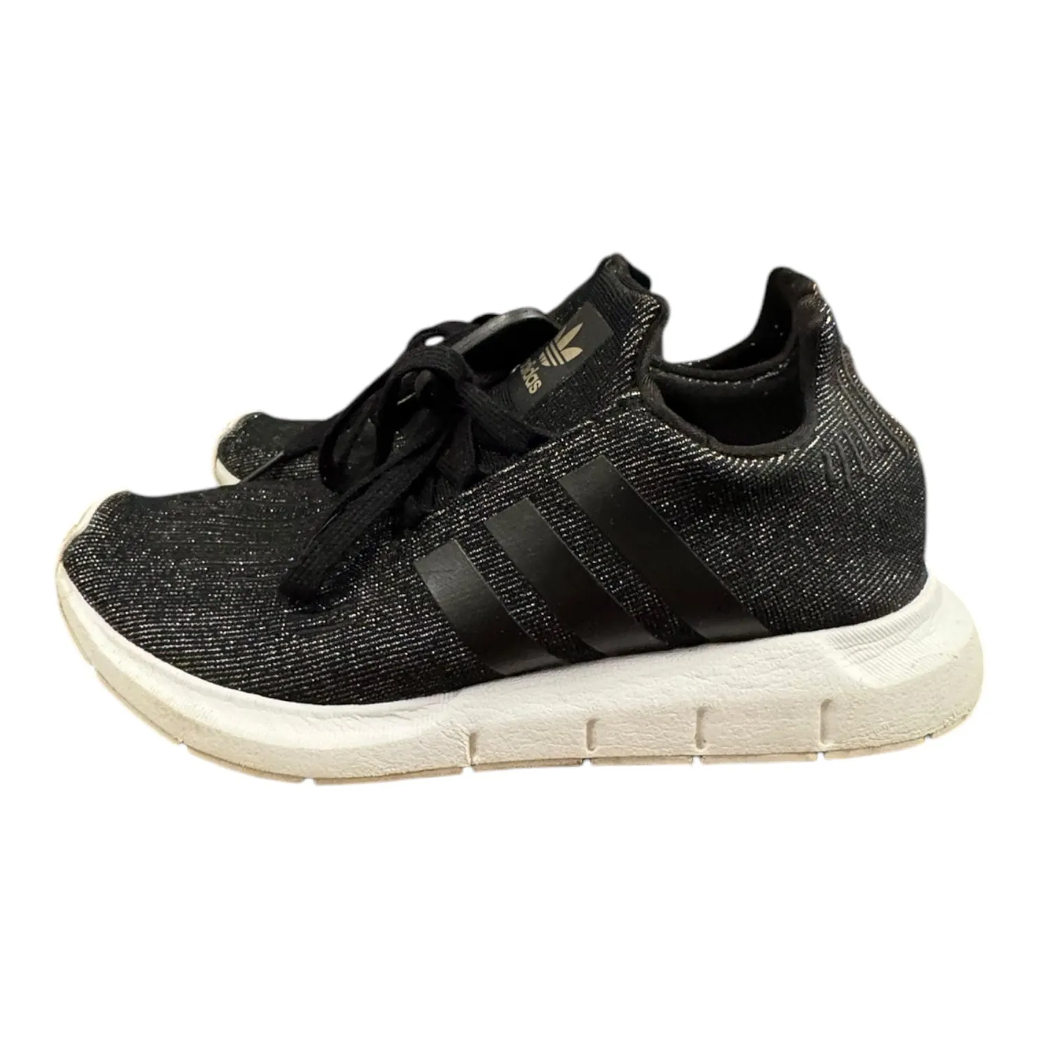 Shoes Athletic By Adidas In Black & Gold, Size:6 adidas