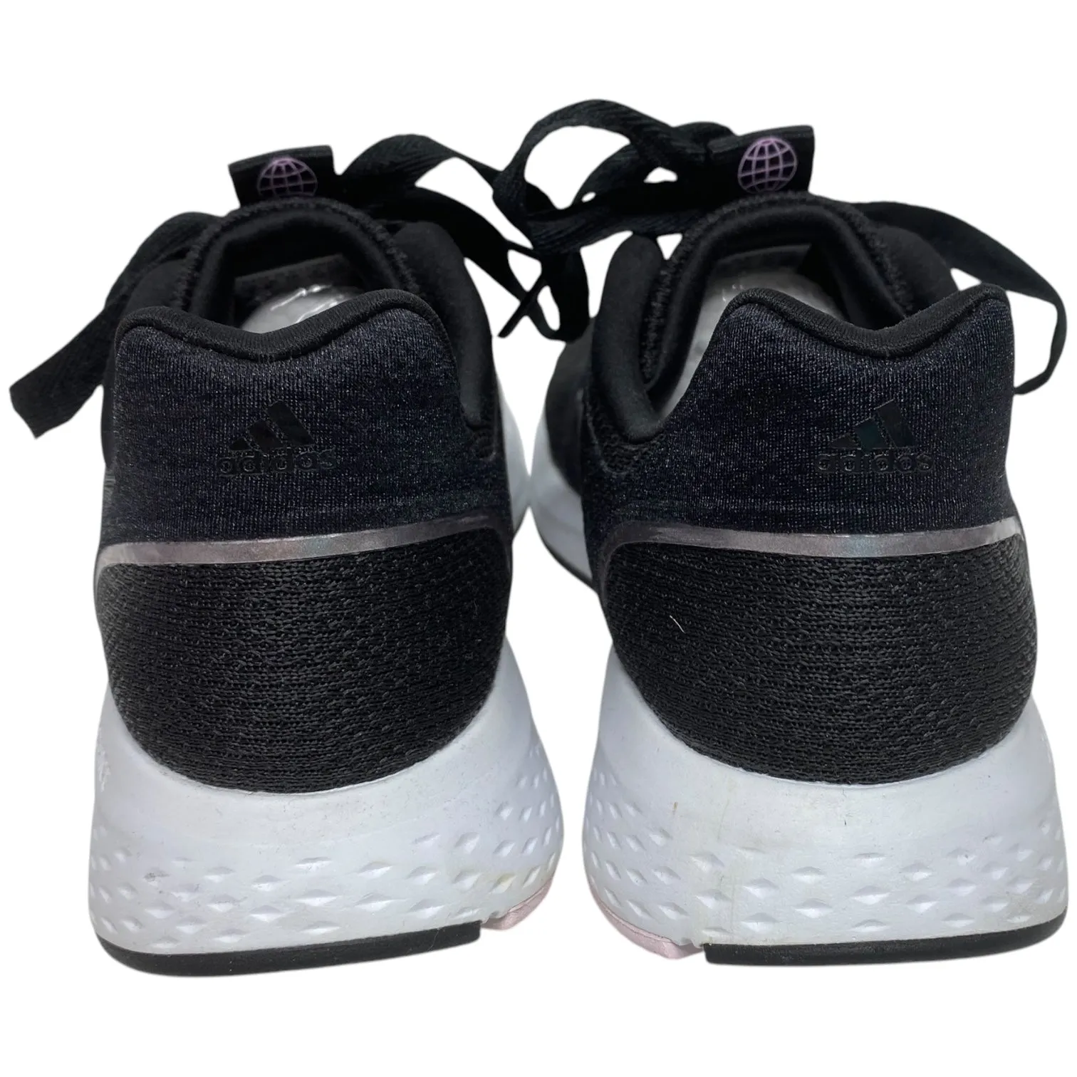 Shoes Athletic By Adidas In Black & Purple, Size: 7 adidas