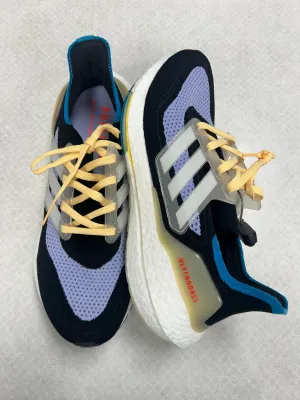Shoes Athletic By Adidas In Black & Purple, Size:9.5 adidas