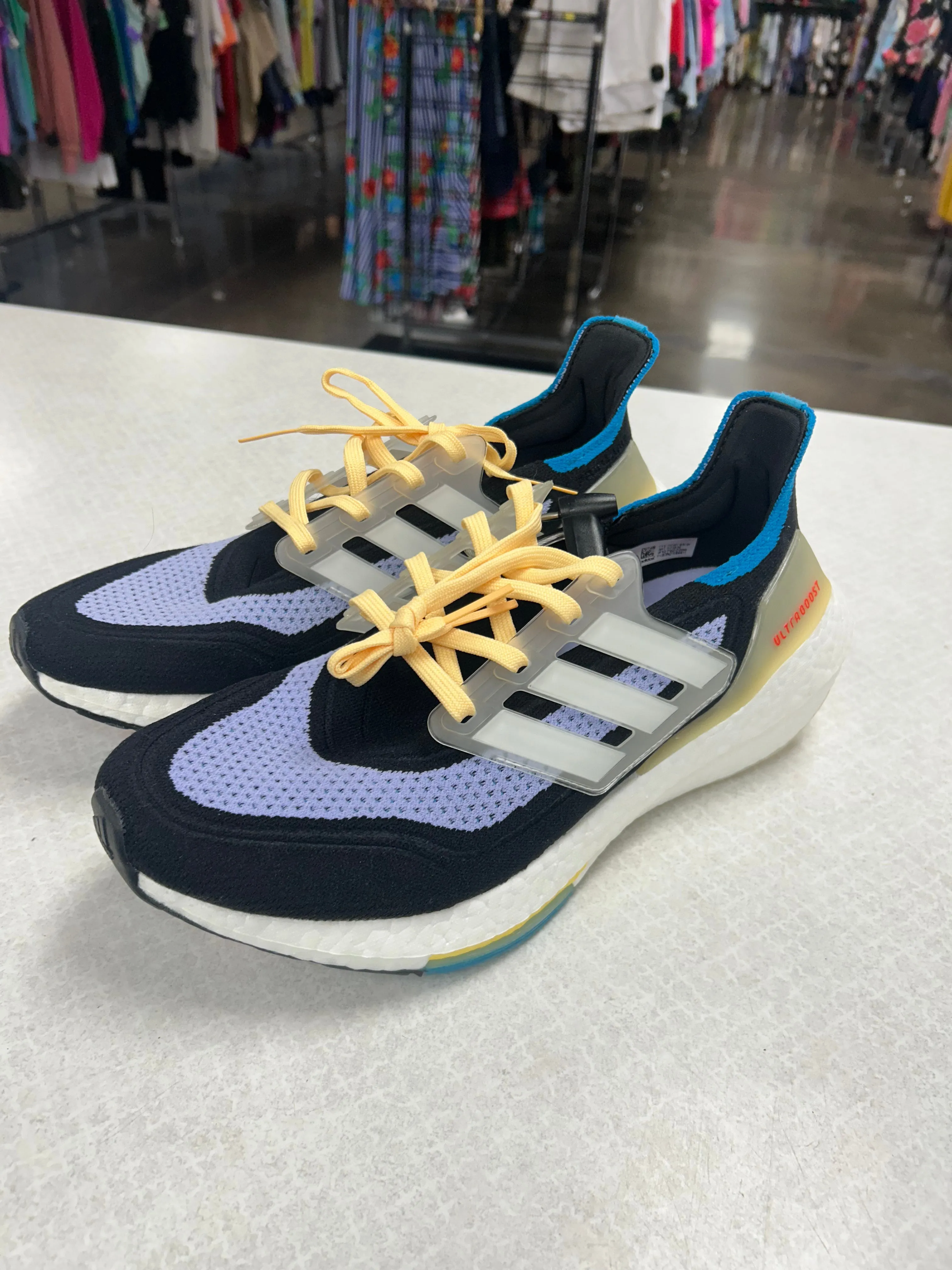 Shoes Athletic By Adidas In Black & Purple, Size:9.5 adidas