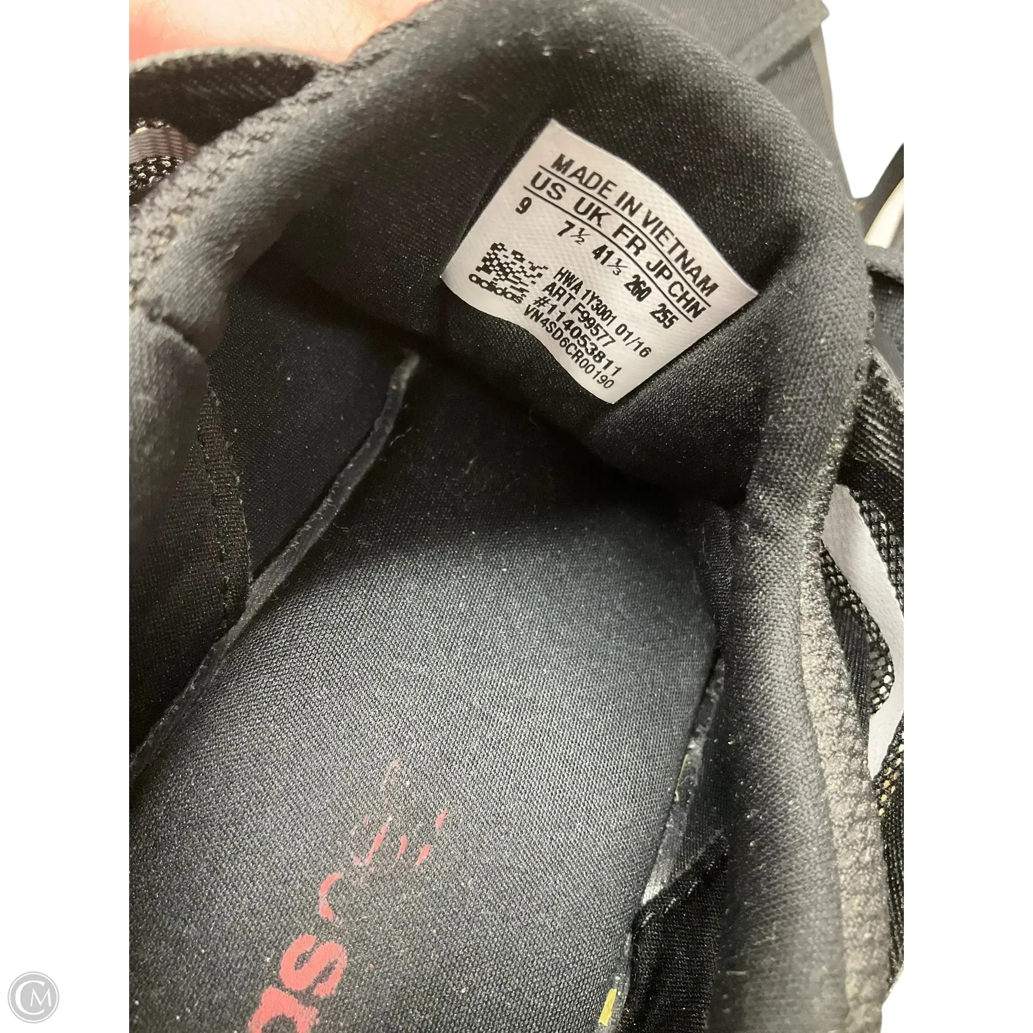 Shoes Athletic By Adidas In Black, Size: 9 adidas