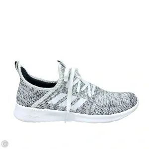 Shoes Athletic By Adidas In Grey & White, Size: 9 adidas