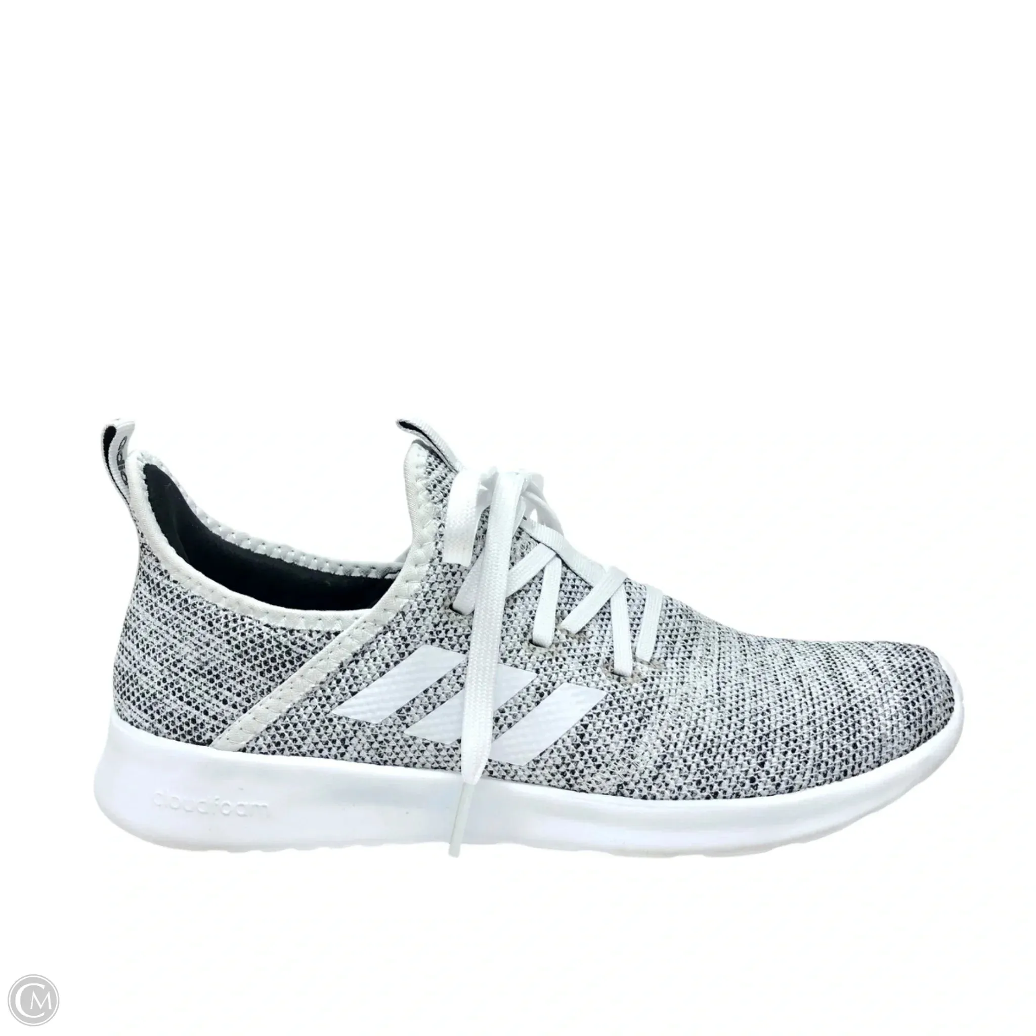 Shoes Athletic By Adidas In Grey & White, Size: 9 adidas