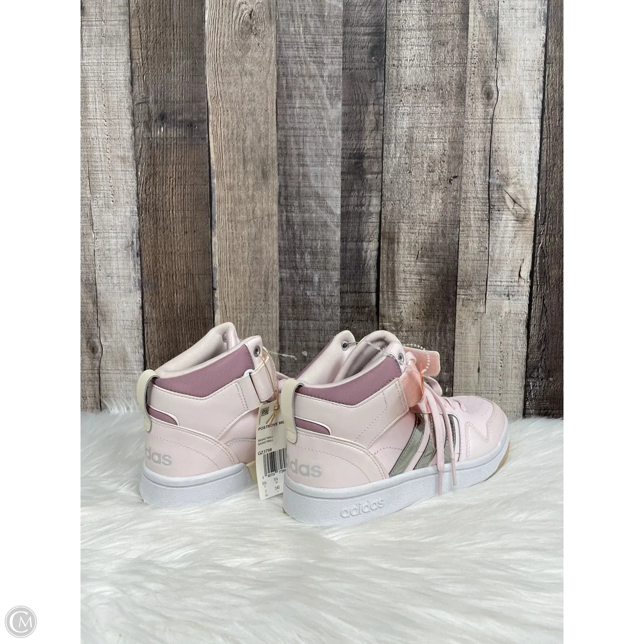 Shoes Athletic By Adidas In Pink, Size: 7 adidas