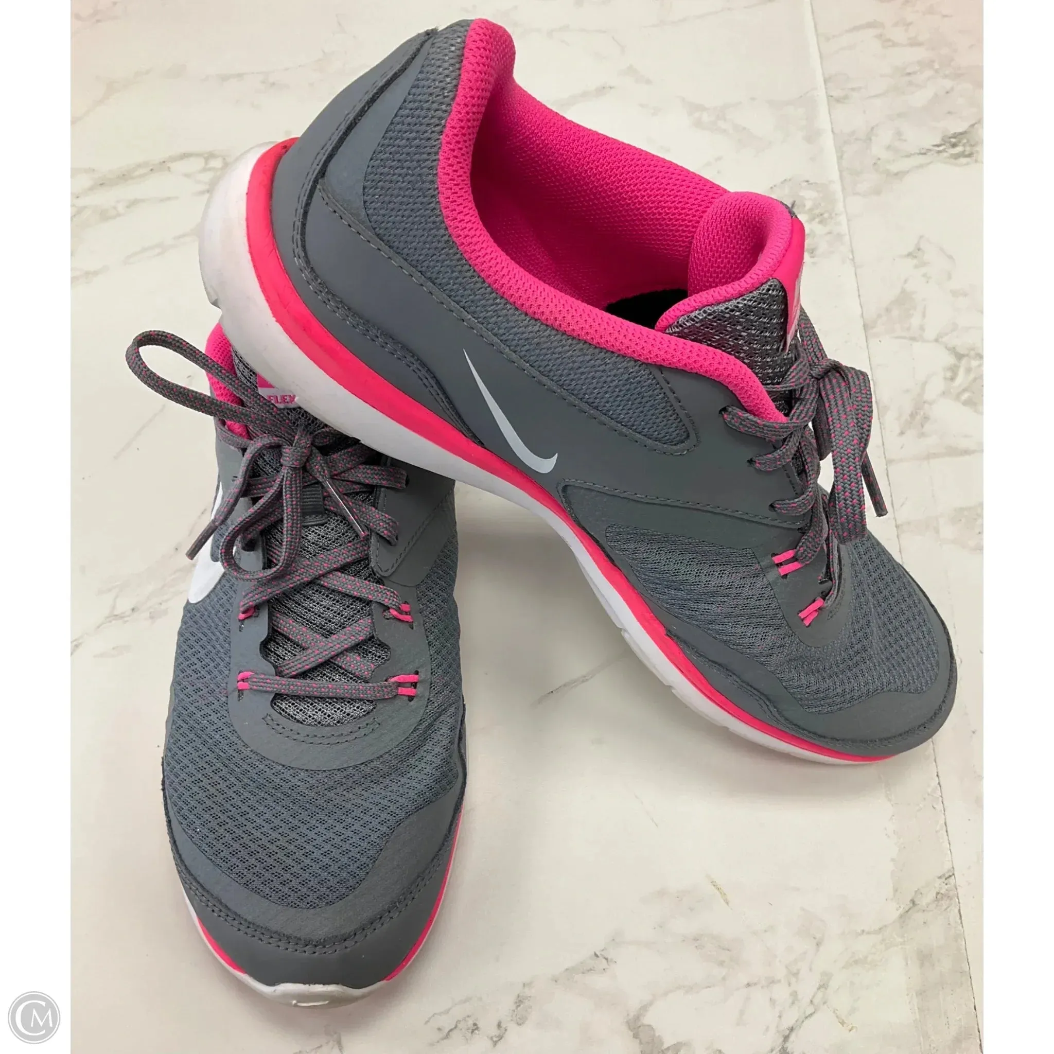 Shoes Athletic By Nike In Grey & Pink, Size: 10 nike