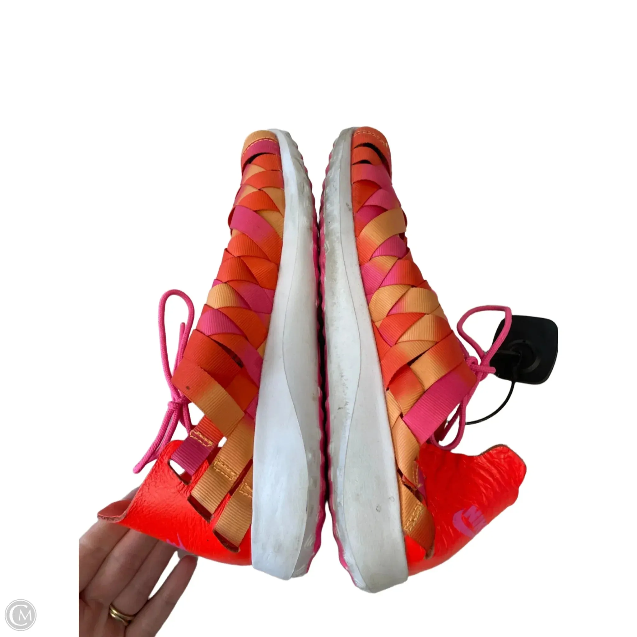 Shoes Athletic By Nike In Orange & Pink, Size: 11 nike
