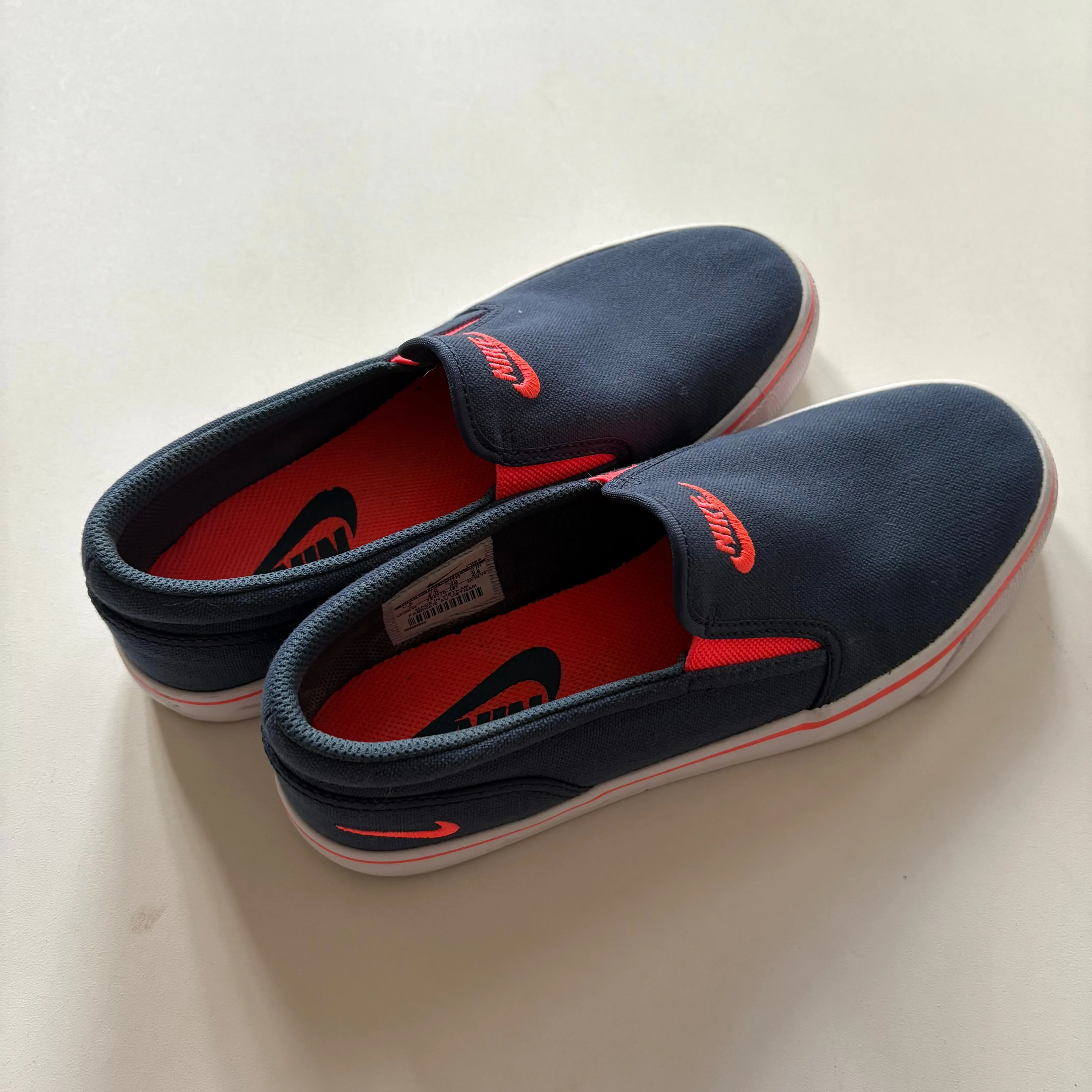 Shoes Flats By Nike In Blue, Size: 7 nike