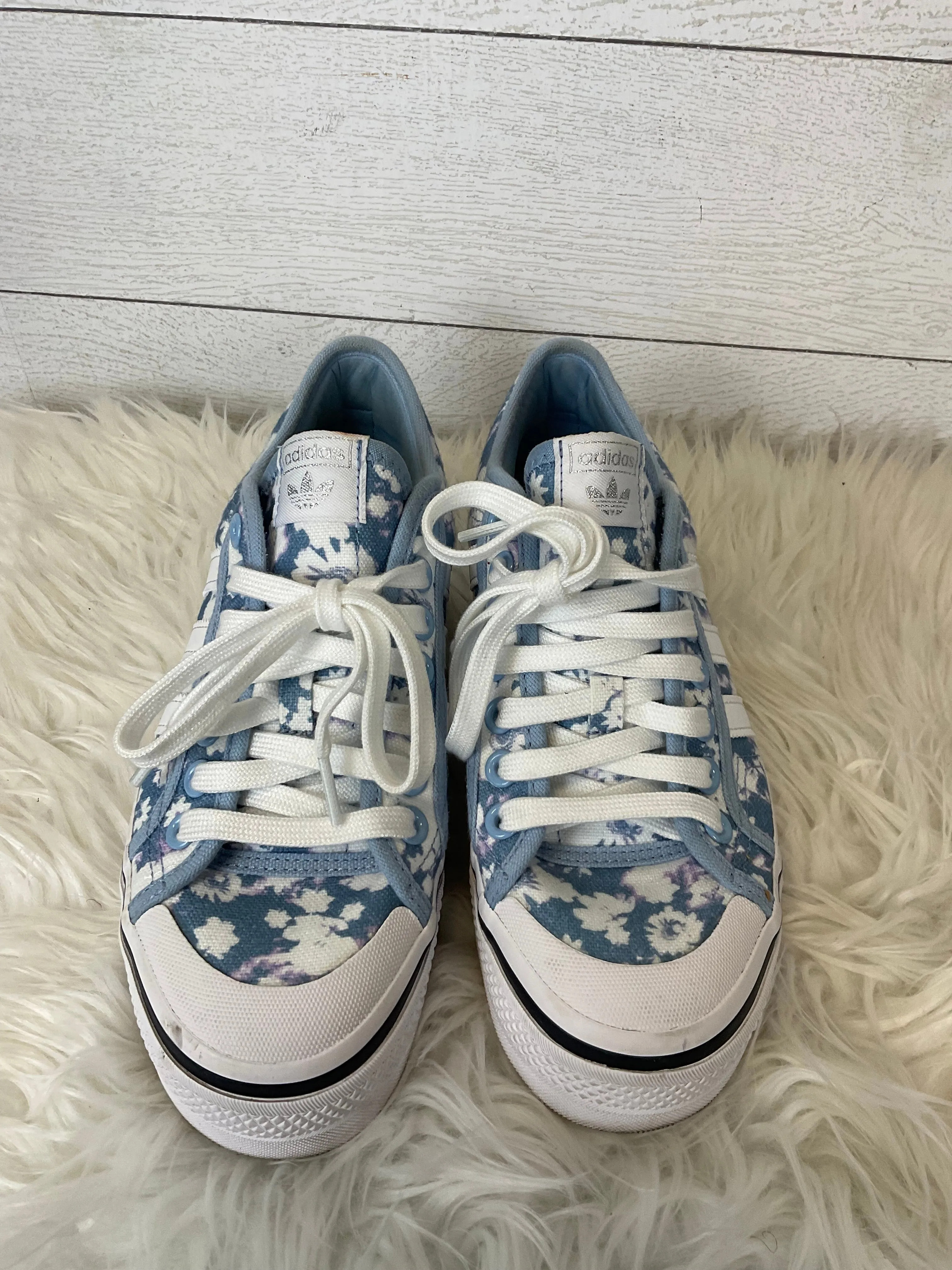 Shoes Sneakers By Adidas In Blue, Size: 8.5 adidas