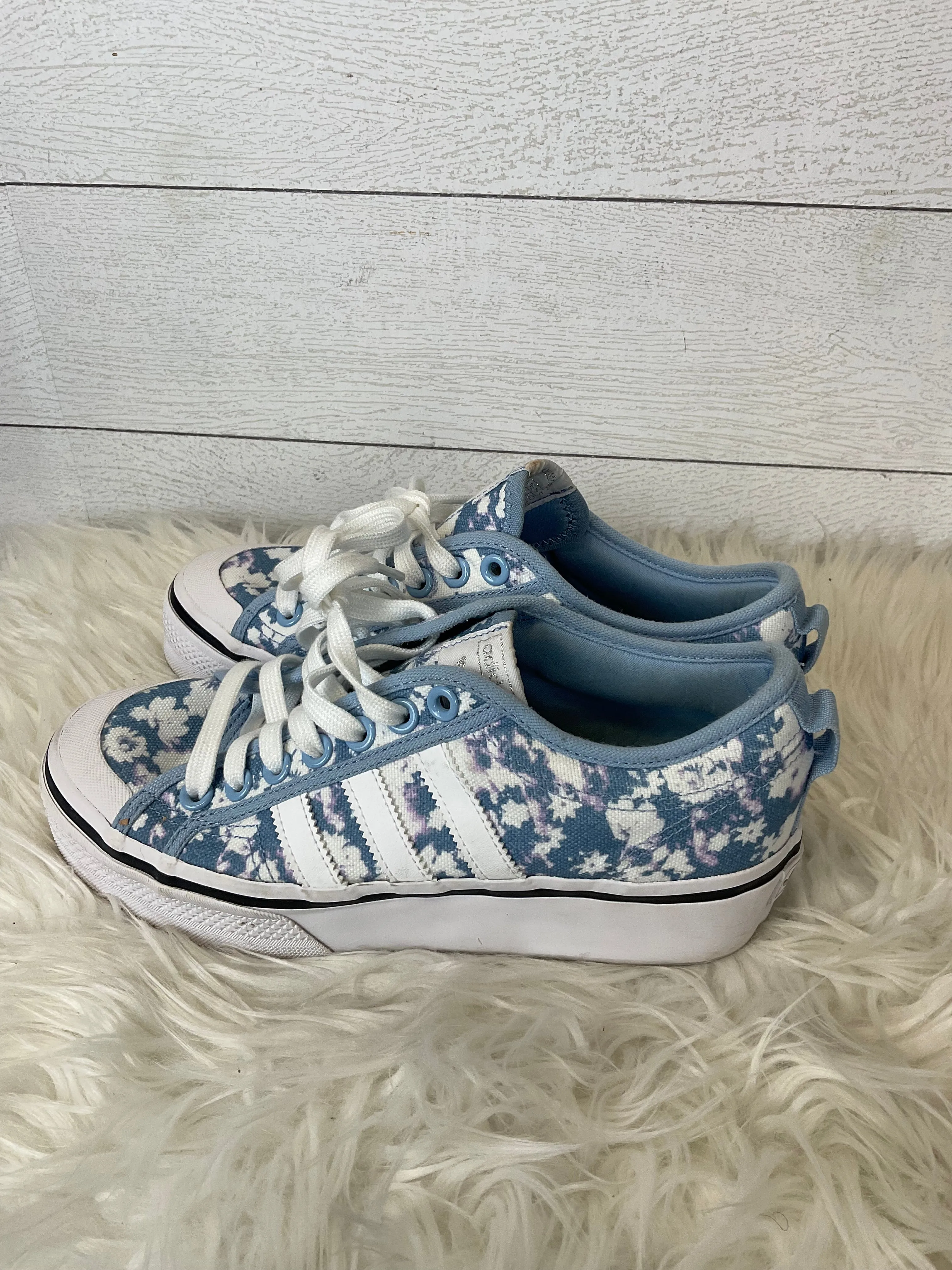 Shoes Sneakers By Adidas In Blue, Size: 8.5 adidas