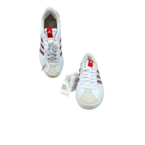 Shoes Sneakers By Adidas In Red & White, Size: 6 adidas