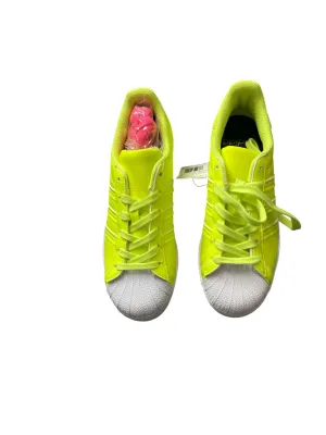 Shoes Sneakers By Adidas In Yellow, Size: 6 adidas