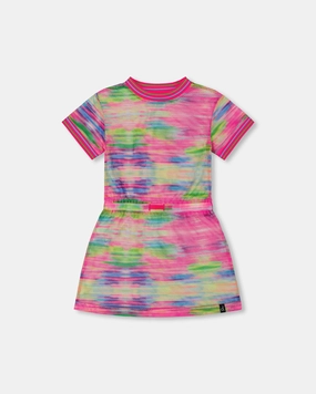 Short Sleeve Mesh Beach Dress Multicolored cute swimsuits for teen girls, modest teen swimwear