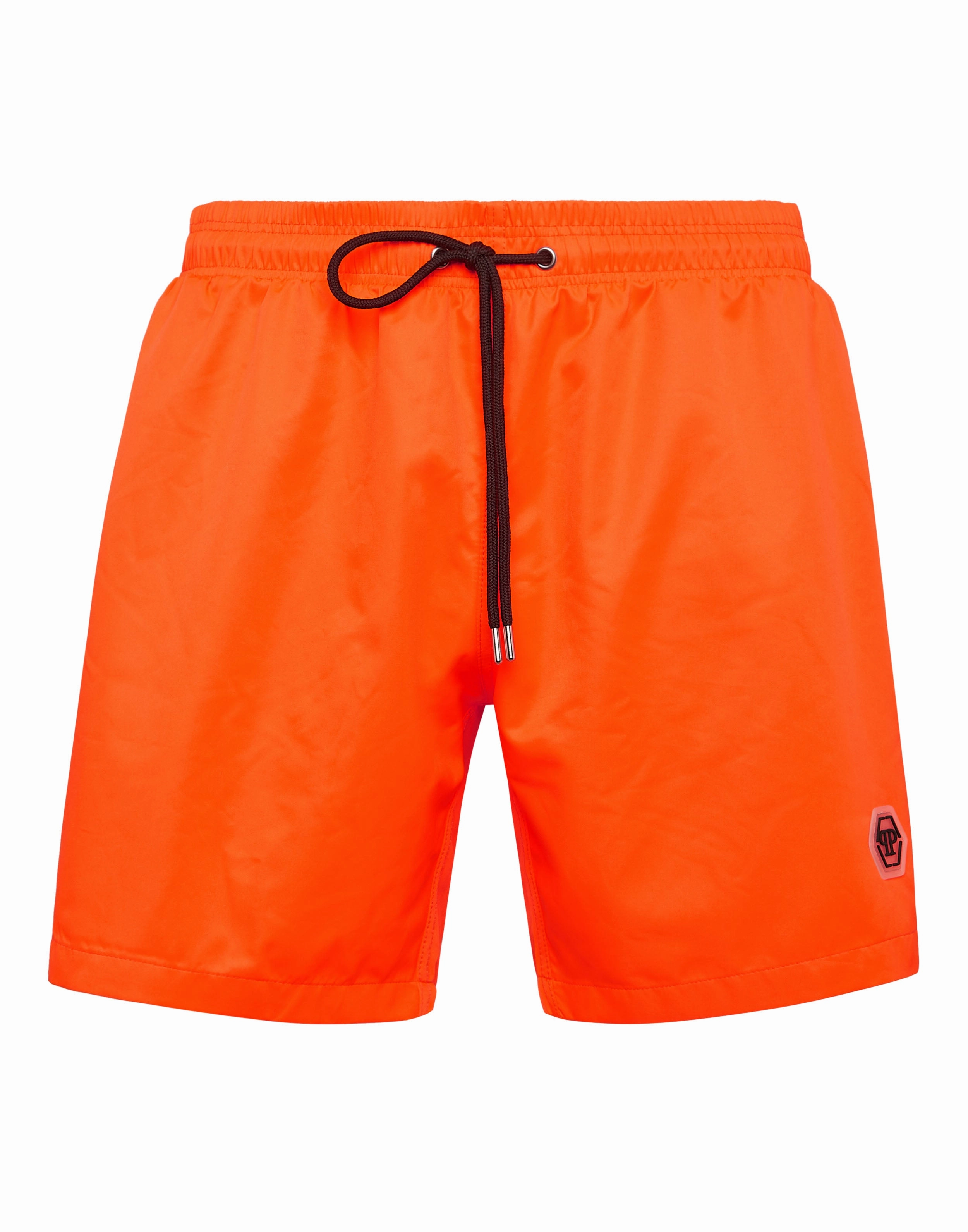 Short Swim Boxer Hexagon mens beach swimwear, quick dry mens swimsuits