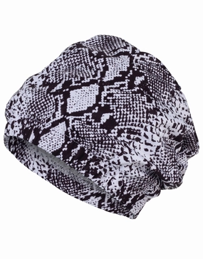 Shower Cap - Black/White fashy swimwear collection, fashy thermal swimwear
