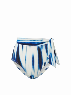 Side Tie High Waist Bottom Elba Island fashionable beach swimwear, modern womens bikinis