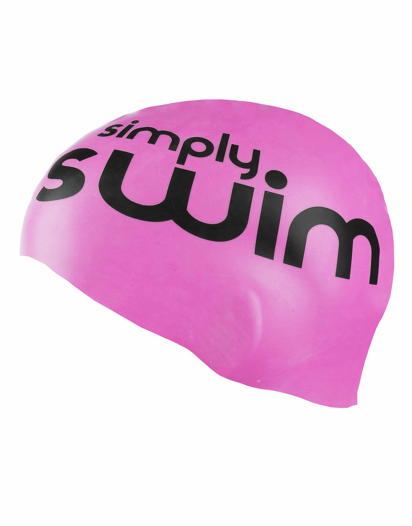 Silicone Swim Cap - High Vis Pink simply swimwear online, simply swim brand suits