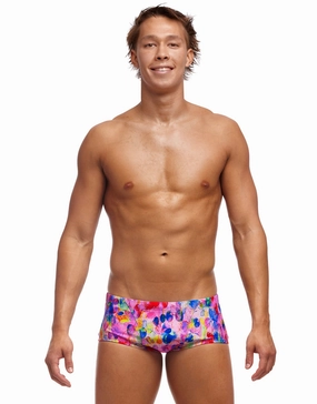 Smudgie Buddy Classic Swim Trunks - Multi casual mens swimwear, affordable swimwear for men