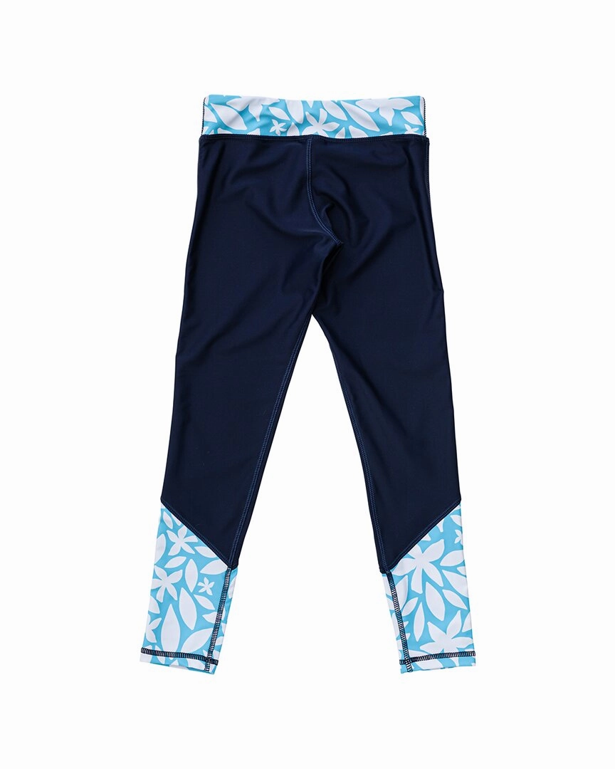 Snapper Rock Aqua Bloom Sustainable Swim Legging