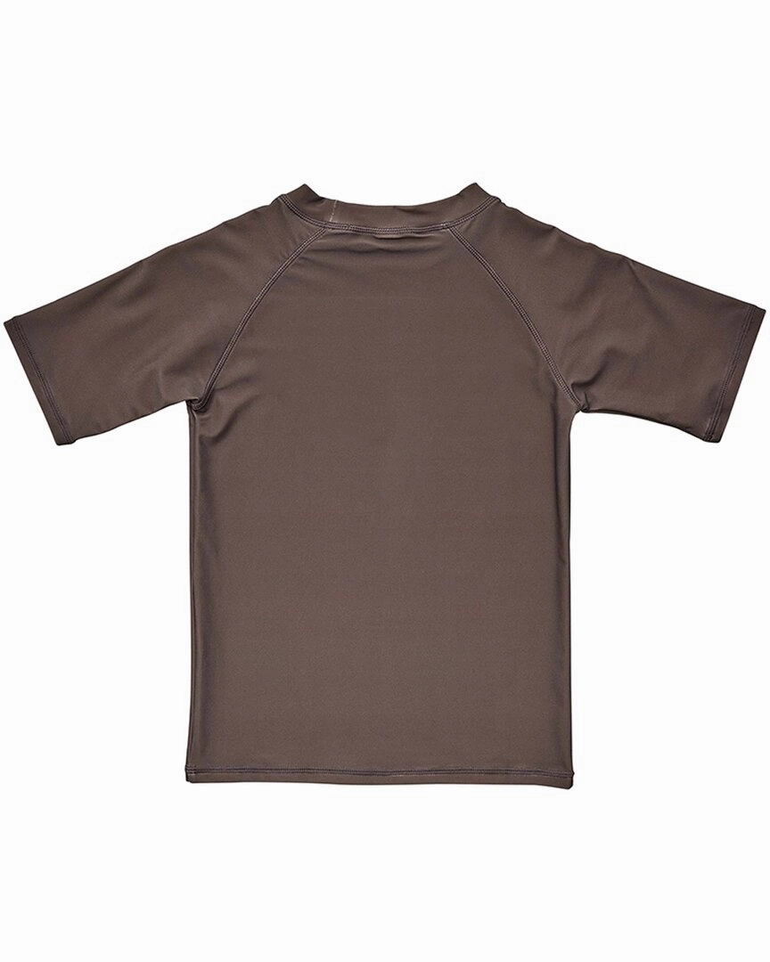 Snapper Rock Chocolate Sustainable Rash Top